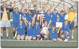 �coala R�ncaciov, campioan� jude�ean� la fotbal feminin
