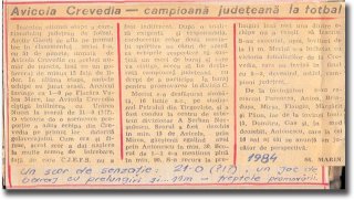 Avicola Crevedia - campioan� jude�ean� la fotbal