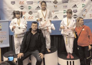Opt medalii la Festivalul Romnesc de Judo