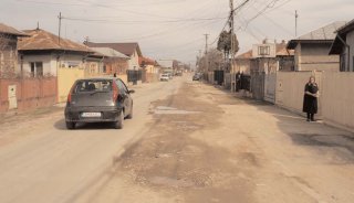 Strzile din cartierul Srbi, bombardate de gropi