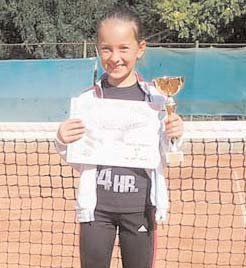 Evelyn Neacu, locul 2 la “Cupa de Primvar Dinamo-Babolat”