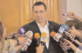 Ponta, ctre deputaii PSD: Depunerea moiunii de cenzur - declanarea unui rzboi atomic PSD-PSD