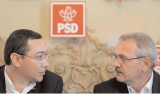 Victor Ponta i Liviu Dragnea, taxai dur de dmbovieni