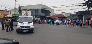 Managerul SJUT, amendat pentru prezența la procesiunea cu moaștele Sf. Nifon