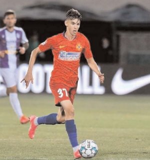 Octavian Popescu a debutat n Liga 1, la FCSB