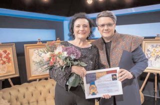 Alina Mavrodin Vasiliu a primit distincia TVR 2 