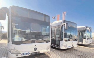 10 autobuze noi pentru proiectul de modernizare a transportului public