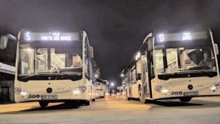 Noile autobuze Mercedes au asaltat Trgovitea